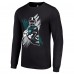 Футболка с длинным рукавом Philadelphia Eagles Starter Player X Logo Graphic - Black