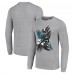 Футболка с длинным рукавом Philadelphia Eagles Starter Player X Logo Graphic - Heather Gray