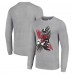 Футболка с длинным рукавом Tampa Bay Buccaneers Starter Player X Logo Graphic - Heather Gray