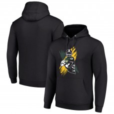 Толстовка Green Bay Packers Starter Black Player X Fleece