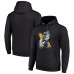 Pittsburgh Steelers Starter Black Player X Fleece Pullover Hoodie