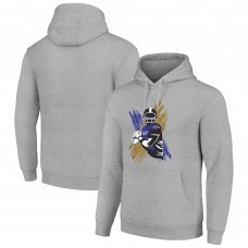Толстовка на флисе Baltimore Ravens Starter Player X Fleece - Heather Gray