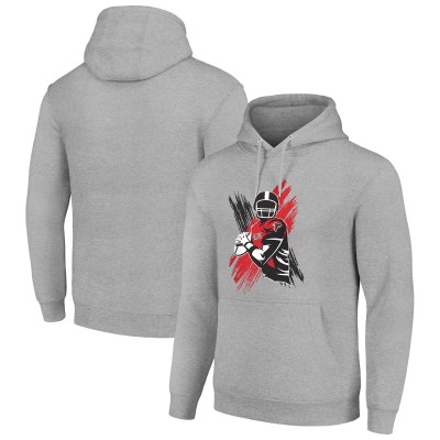 Толстовка Atlanta Falcons Starter Heather Gray Player X Fleece