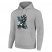 Толстовка на флисе Philadelphia Eagles Starter Player X Fleece - Heather Gray