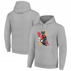 Толстовка San Francisco 49ers Starter Player X Fleece - Heather Gray