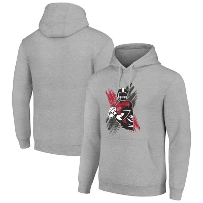 Толстовка Tampa Bay Buccaneers Starter Player X Fleece - Heather Gray
