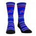Buffalo Bills Rock Em Socks Primary Crew Socks & Boxer Briefs Combo Pack