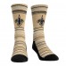 New Orleans Saints Rock Em Socks Primary Crew Socks & Boxer Briefs Combo Pack