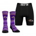 Носки и трусы Baltimore Ravens Rock Em Socks Primary Crew