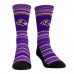 Носки и трусы Baltimore Ravens Rock Em Socks Primary Crew