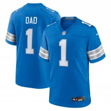 Игровая джерси Number 1 Dad Detroit Lions Nike Game - Blue