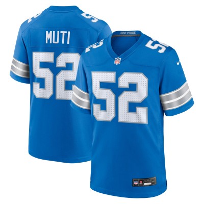 Игровая джерси Netane Muti Detroit Lions Nike Game -  Blue