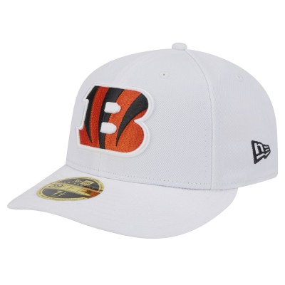Бейсболка Cincinnati Bengals New Era White Omaha Low Profile 59FIFTY