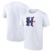 Футболка Houston Texans Secondary Logo Lightweight - White Футболка Houston Texans Secondary Logo Lightweight - White