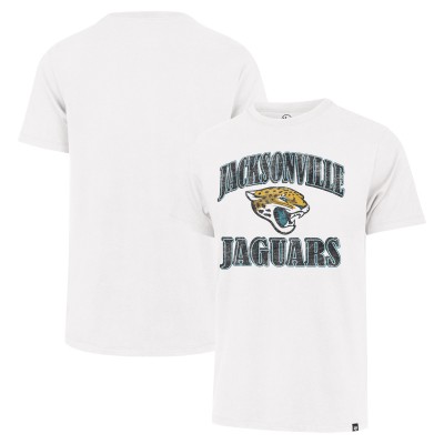 Jacksonville Jaguars 47 White Overrun Franklin T-Shirt