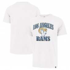Los Angeles Rams 47 Overrun Franklin T-Shirt - White Los Angeles Rams 47 Overrun Franklin T-Shirt - White