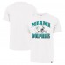 Miami Dolphins 47 Cream Overrun Franklin Throwback T-Shirt Miami Dolphins 47 Cream Overrun Franklin Throwback T-Shirt