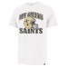 New Orleans Saints 47 Cream Overrun Franklin Throwback T-Shirt