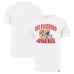 Футболка San Francisco 49ers 47 Overrun Franklin Throwback Logo - White