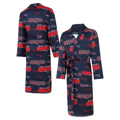 New England Patriots Concepts Sport Navy Roadway Bathrobe