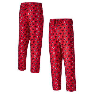 Atlanta Falcons Concepts Sport Red Record Allover Print Knit Pants