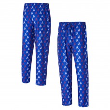 New England Patriots Concepts Sport Royal Record Throwback All Over Knit Pants New England Patriots Concepts Sport Royal Record Throwback All Over Knit Pants