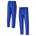 New England Patriots Concepts Sport Royal Record Throwback All Over Knit Pants