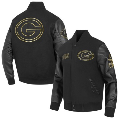 Куртка Green Bay Packers Pro Standard Black Varsity