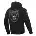 Las Vegas Raiders Pro Standard Black Classic Chenille Pullover Hoodie