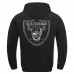 Las Vegas Raiders Pro Standard Black Classic Chenille Pullover Hoodie