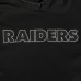 Las Vegas Raiders Pro Standard Black Classic Chenille Pullover Hoodie