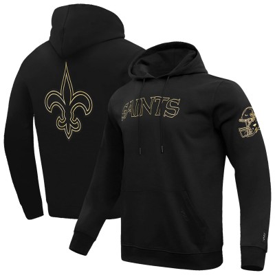 Толстовка New Orleans Saints Pro Standard Black Classic Chenille