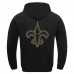 Толстовка New Orleans Saints Pro Standard Black Classic Chenille