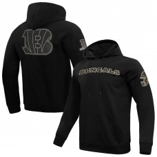 Cincinnati Bengals Pro Standard Black Classic Chenille Pullover Hoodie