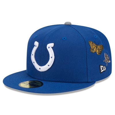 Бейсболка Indianapolis Colts New Era x Felt Royal 59FIFTY