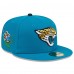 Бейсболка Jacksonville Jaguars New Era x Felt Teal 59FIFTY