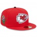 Бейсболка Kansas City Chiefs New Era x Felt Red 59FIFTY