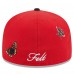 Бейсболка Kansas City Chiefs New Era x Felt Red 59FIFTY