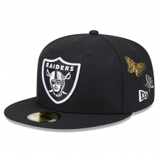 Бейсболка Las Vegas Raiders New Era x Felt Black 59FIFTY Бейсболка Las Vegas Raiders New Era x Felt Black 59FIFTY