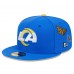 Бейсболка Los Angeles Rams New Era x Felt Royal 59FIFTY