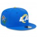 Бейсболка Los Angeles Rams New Era x Felt Royal 59FIFTY