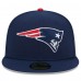 Бейсболка New England Patriots New Era x Felt Navy 59FIFTY