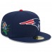 Бейсболка New England Patriots New Era x Felt Navy 59FIFTY