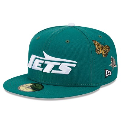 Бейсболка New York Jets New Era x Felt Green 59FIFTY