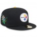 Бейсболка Pittsburgh Steelers New Era x Felt Black 59FIFTY