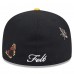 Бейсболка Pittsburgh Steelers New Era x Felt Black 59FIFTY