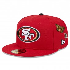 Бейсболка San Francisco 49ers New Era x Felt Scarlet 59FIFTY Бейсболка San Francisco 49ers New Era x Felt Scarlet 59FIFTY