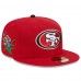Бейсболка San Francisco 49ers New Era x Felt Scarlet 59FIFTY