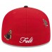 Бейсболка San Francisco 49ers New Era x Felt Scarlet 59FIFTY