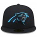 Бейсболка Carolina Panthers New Era x Felt Black 59FIFTY